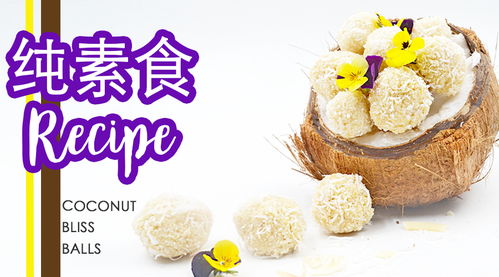 純素食recipe 三無產品 一口就讓你愛上的椰子球 coconut bliss balls