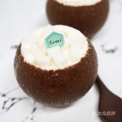 半糖的椰子菠蘿慕斯好不好吃 用戶評價口味怎么樣 汕頭美食椰子菠蘿慕斯實拍圖片 大眾點評