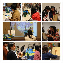 巾幗繪丹青，藝術潤心田——商務策劃學院組織女職工開展繪畫藝術體驗活動